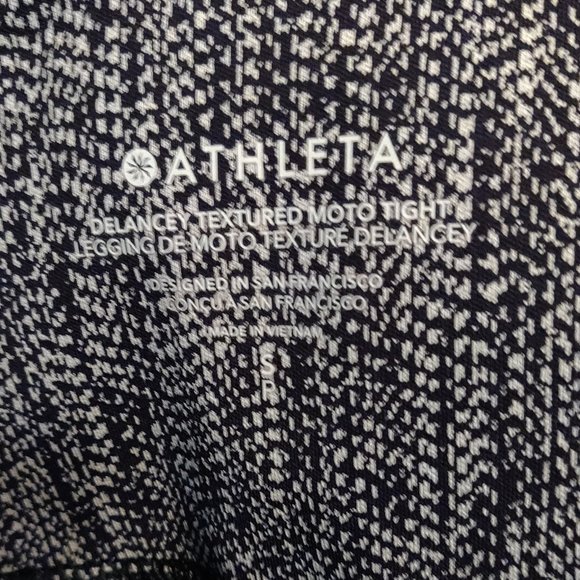 Althleta Delancey Textured Moto Tight Legging SIZE SMALL - Picture 3 of 8